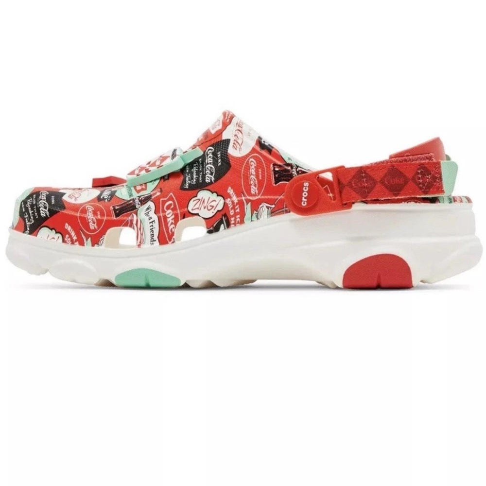 New CROCS Mens COCA COLA ALL-TERRAIN CLOG 209312 WHITE M8/W10 - Picture 3 of 6